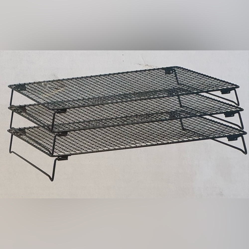 Set of 3 NON-STICK STACKING DRYING RACKS 17.25” x 11.5” by Eastman Outdoors